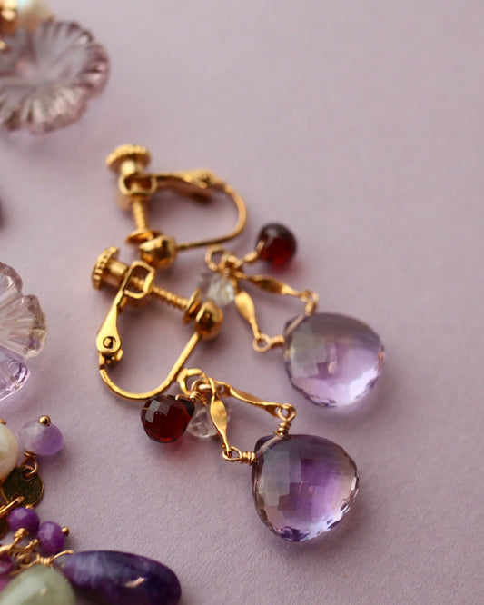 ametrine earrings