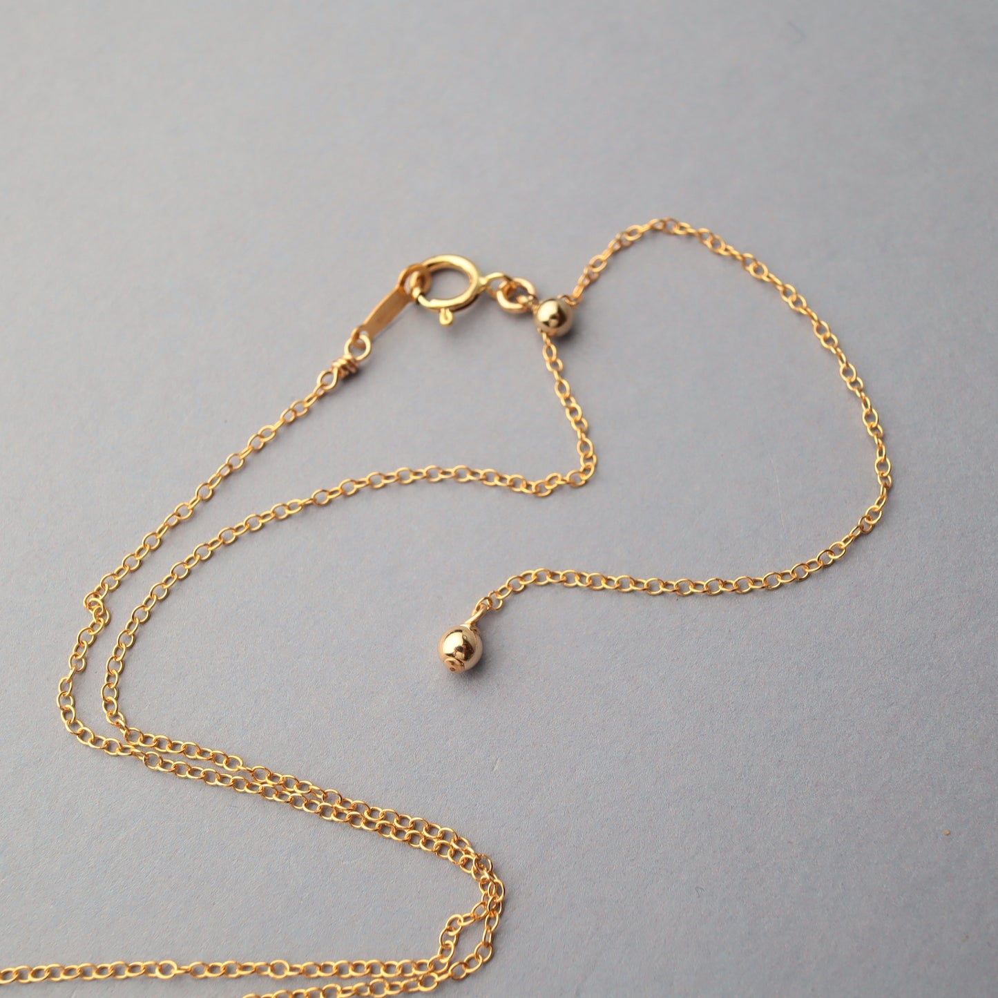 Quartz Drop and Herkimer Diamond Necklace