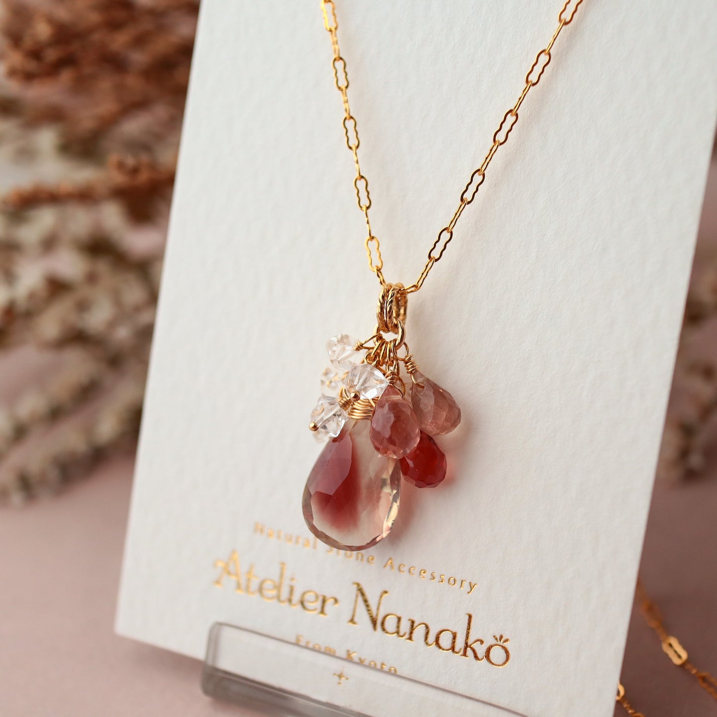 [No.3/ Large! ] Oregon sunstone necklace