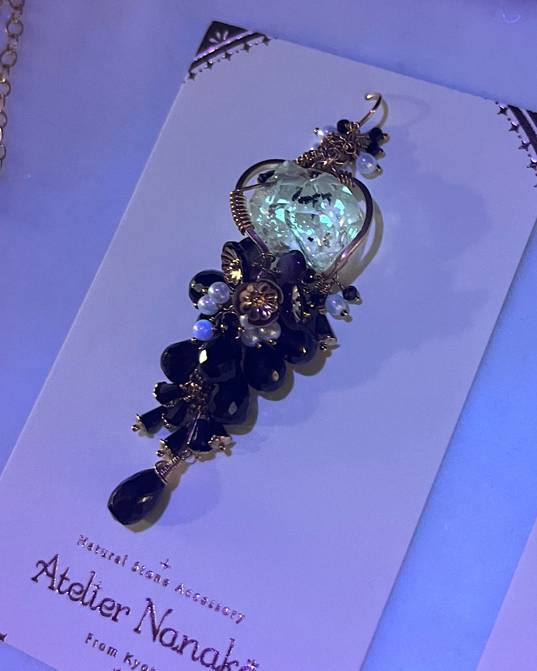 【Vision of Salome】The Offering — Single Earring [One-of-a-kind]