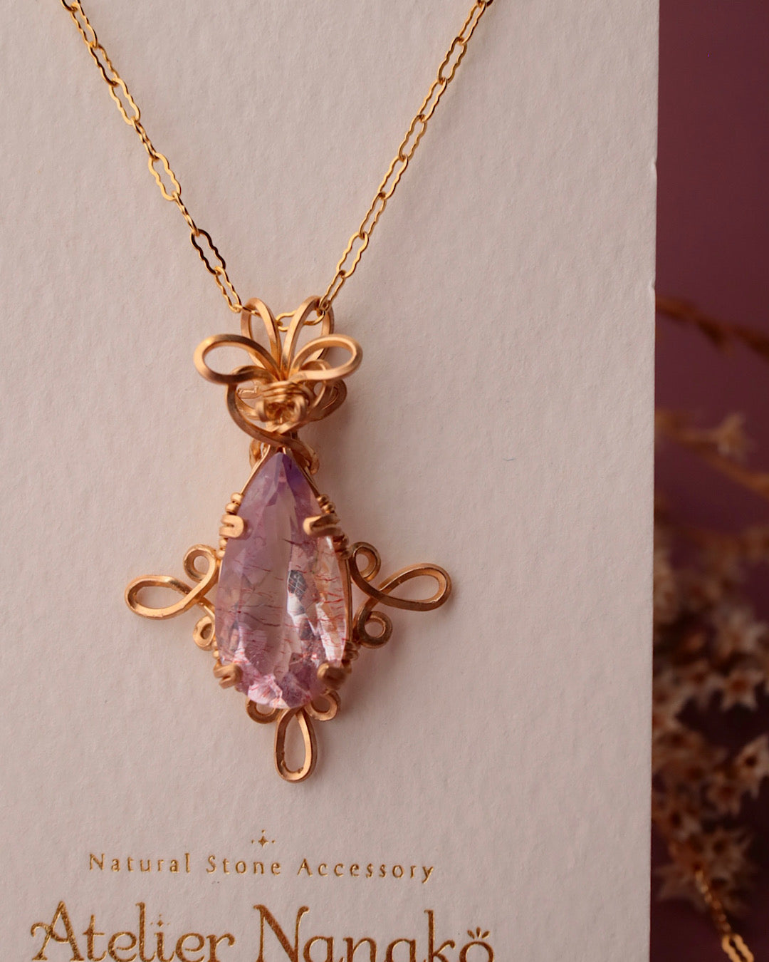 [One-of-a-kind] Amethyst Necklace
