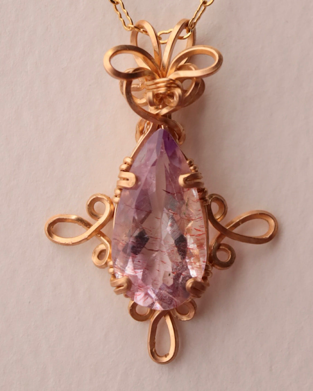 [One-of-a-kind] Amethyst Necklace