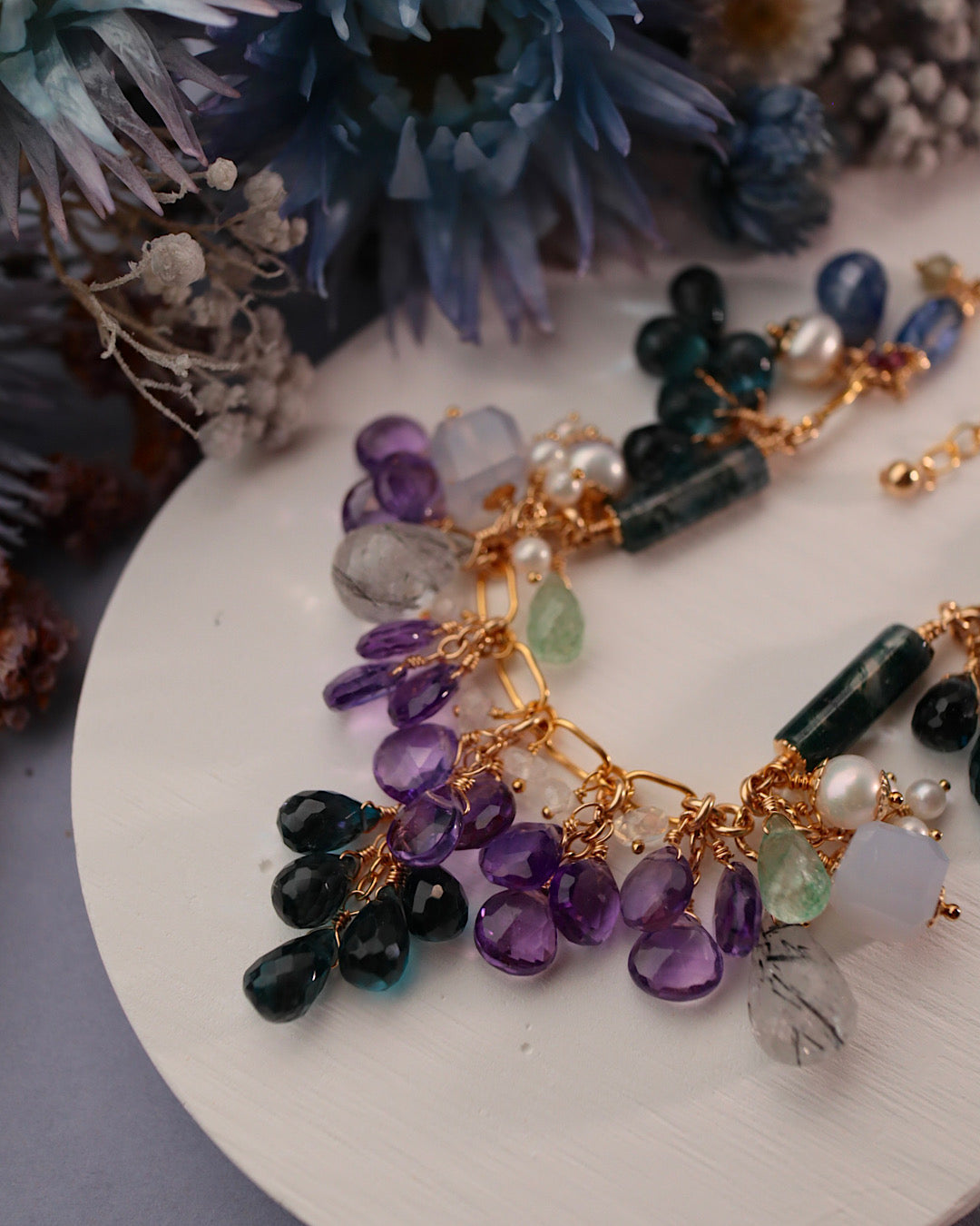 [Water Lilies] The Painter’s Palette — Bracelet