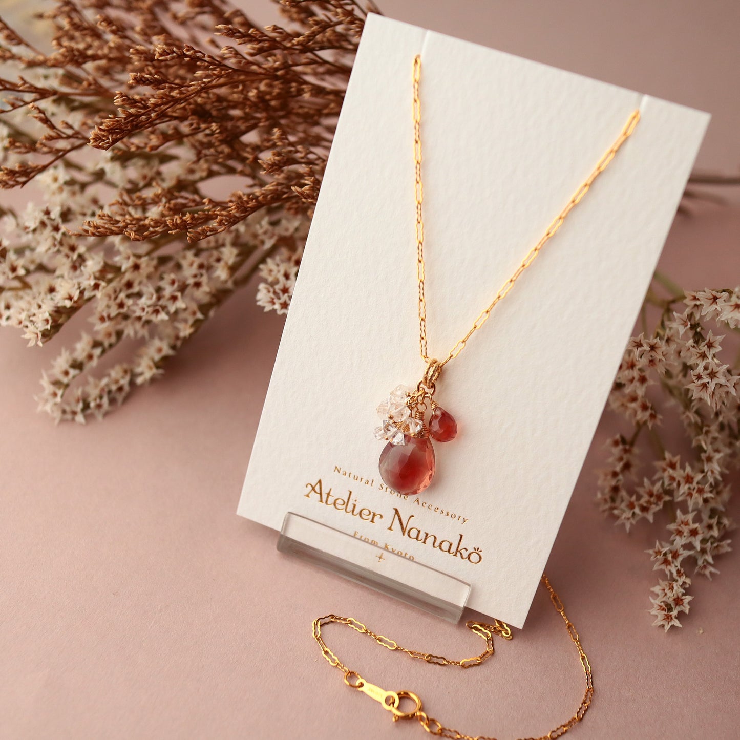 [No.1] Oregon sunstone necklace