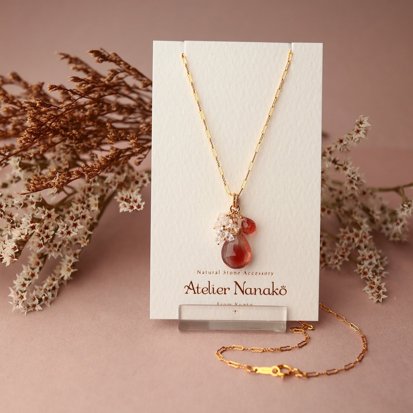 [No.1] Oregon sunstone necklace