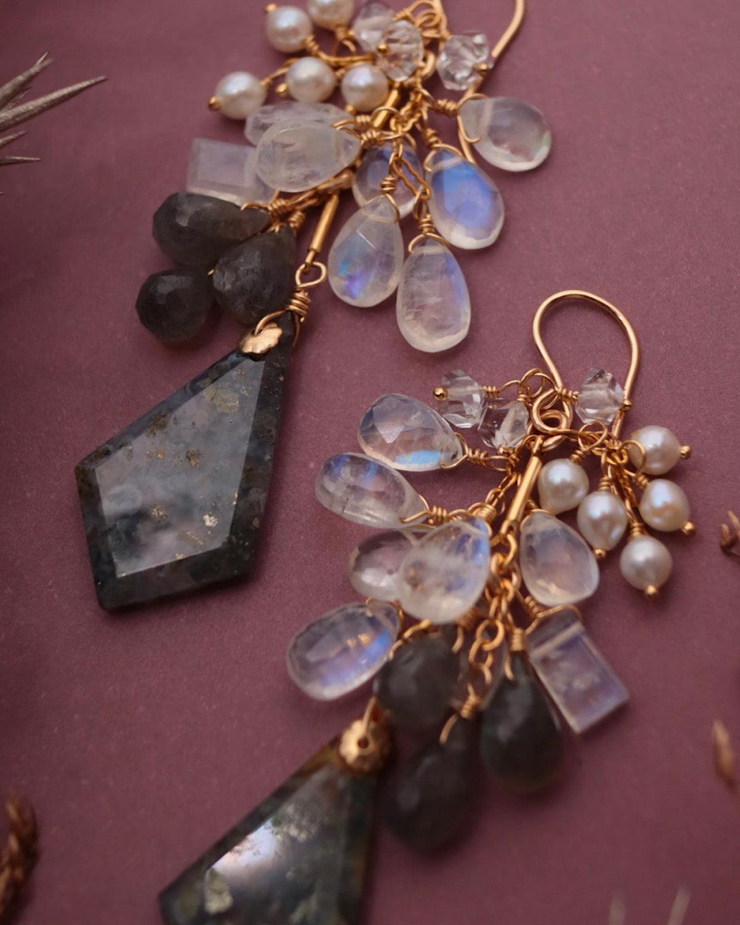 Marcasite earrings ②