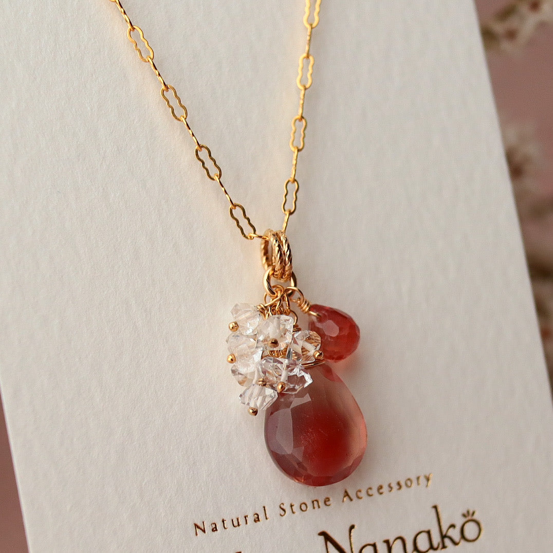 [No.1] Oregon sunstone necklace