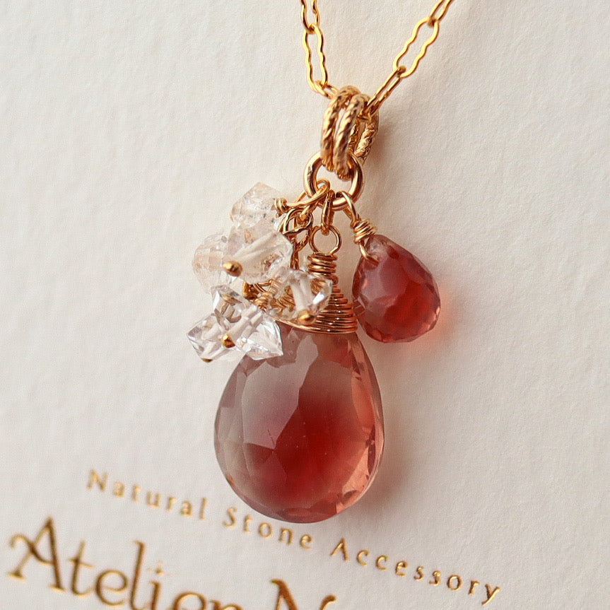 [No.1] Oregon sunstone necklace