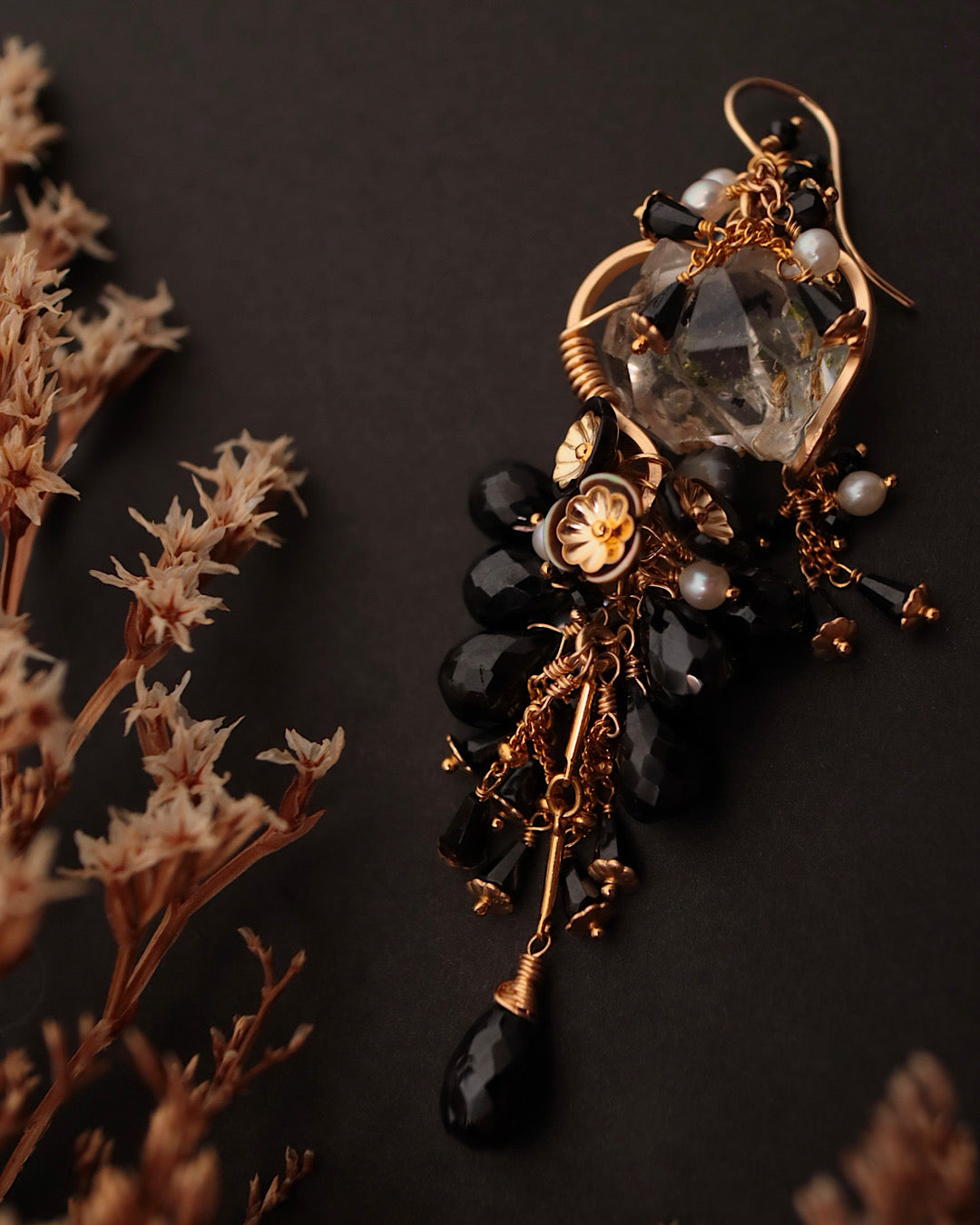【Vision of Salome】The Offering — Single Earring [One-of-a-kind]