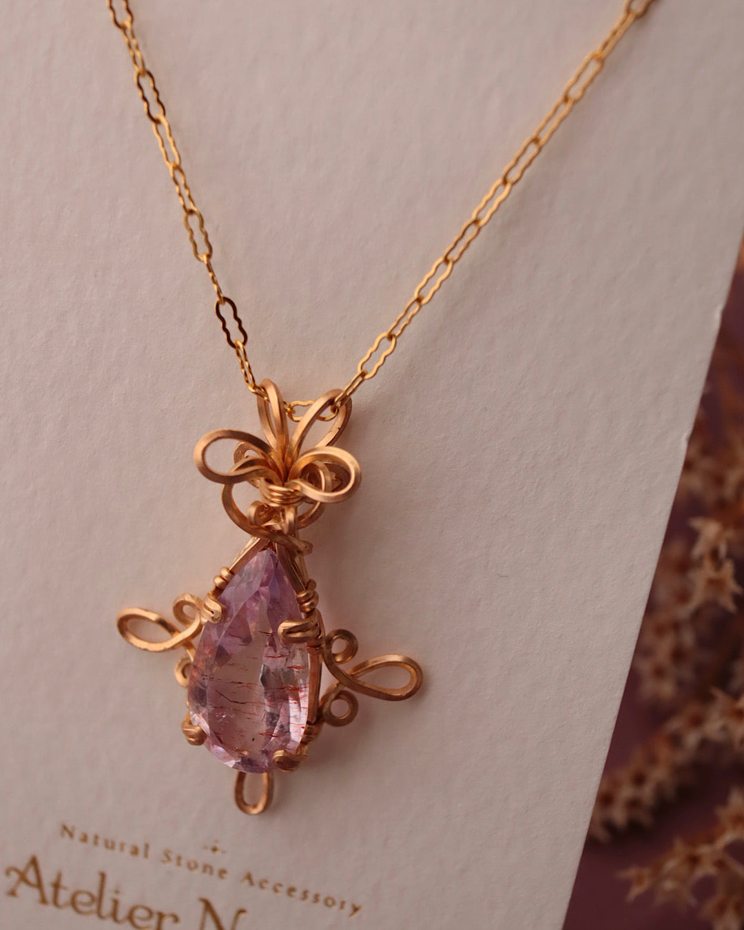 [One-of-a-kind] Amethyst Necklace