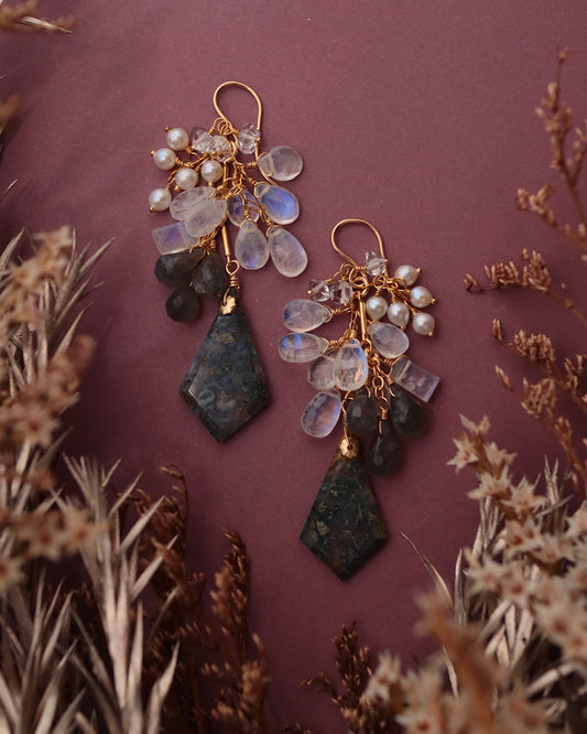 Marcasite earrings ②