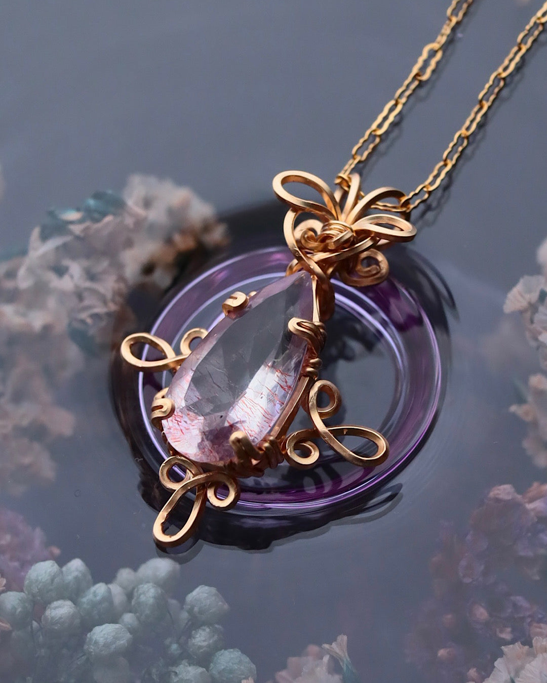 [One-of-a-kind] Amethyst Necklace