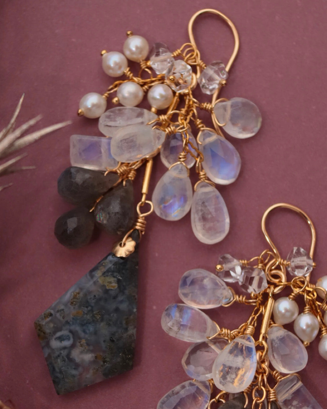 Marcasite earrings ②