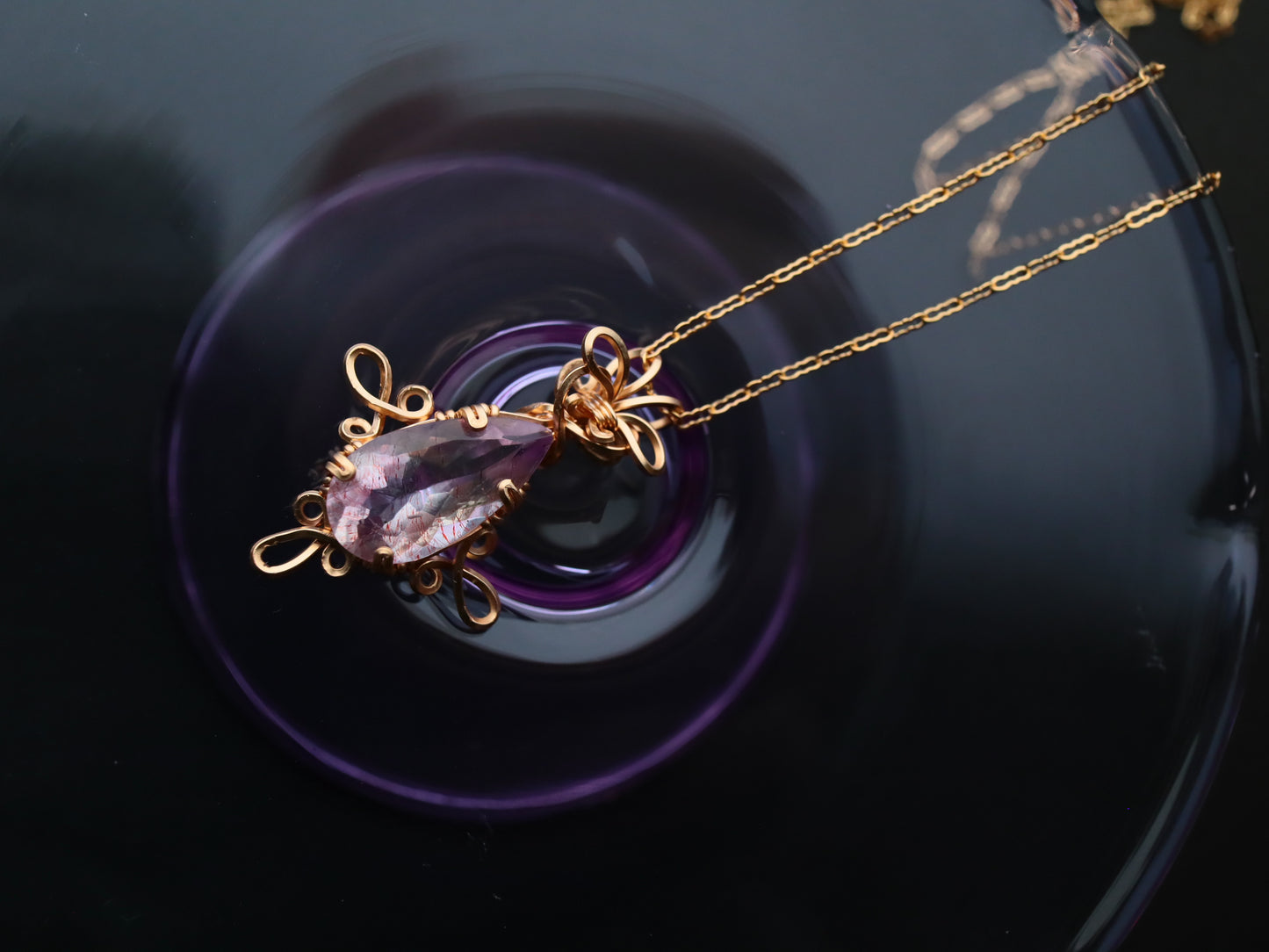 [One-of-a-kind] Amethyst Necklace