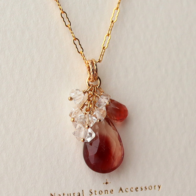 [No.2] Oregon sunstone necklace