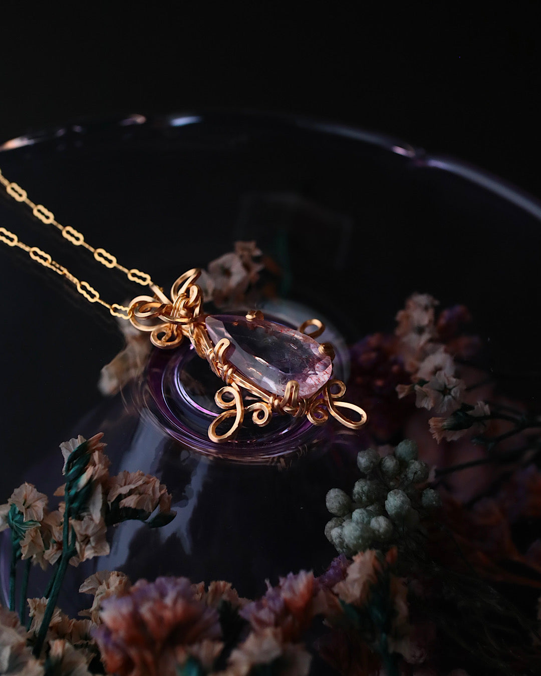 [One-of-a-kind] Amethyst Necklace