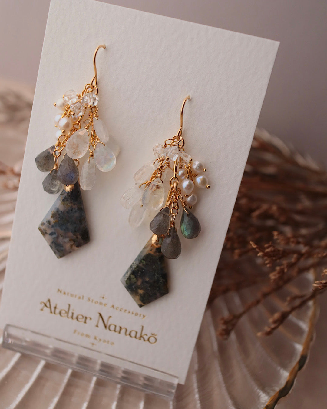 Marcasite earrings ②
