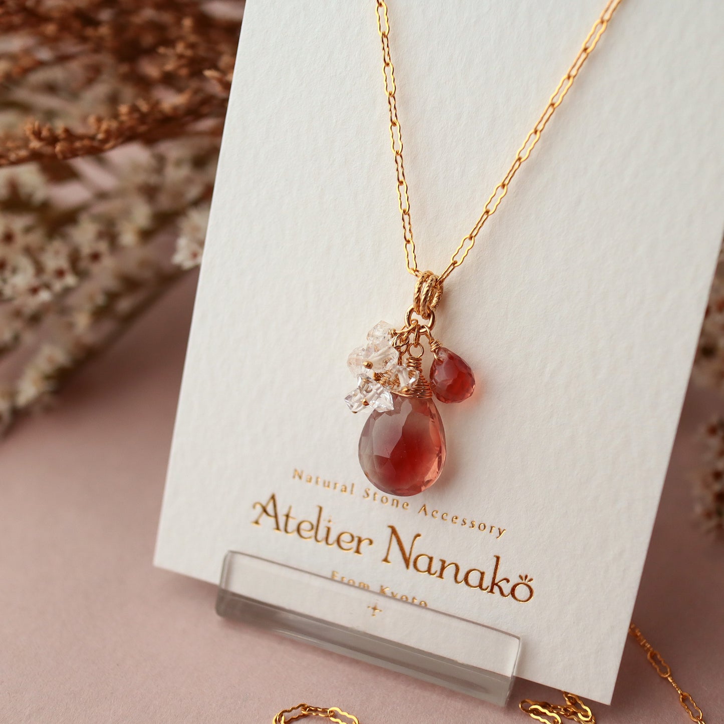 [No.1] Oregon sunstone necklace