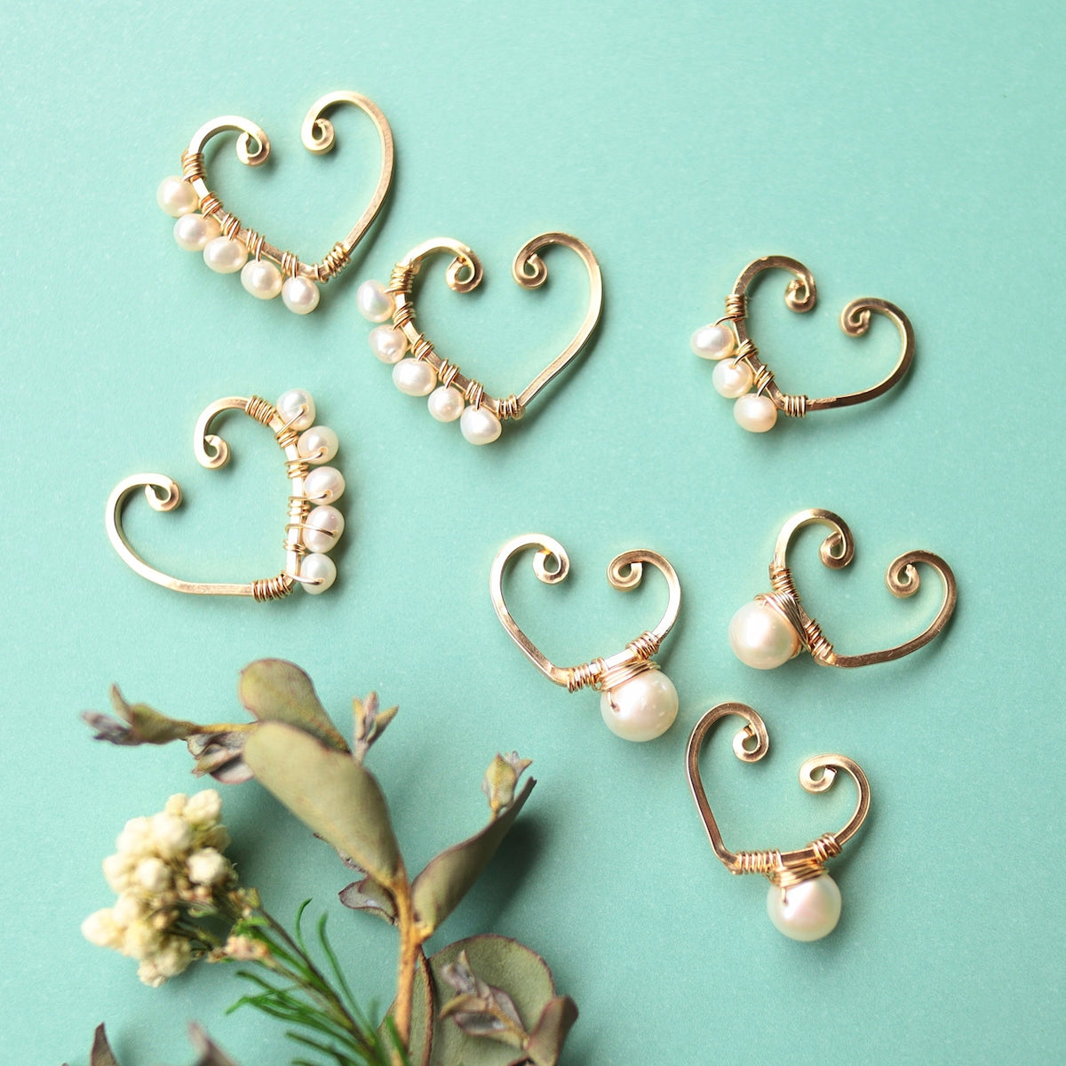Freshwater Pearl Ear Cuff — Medium